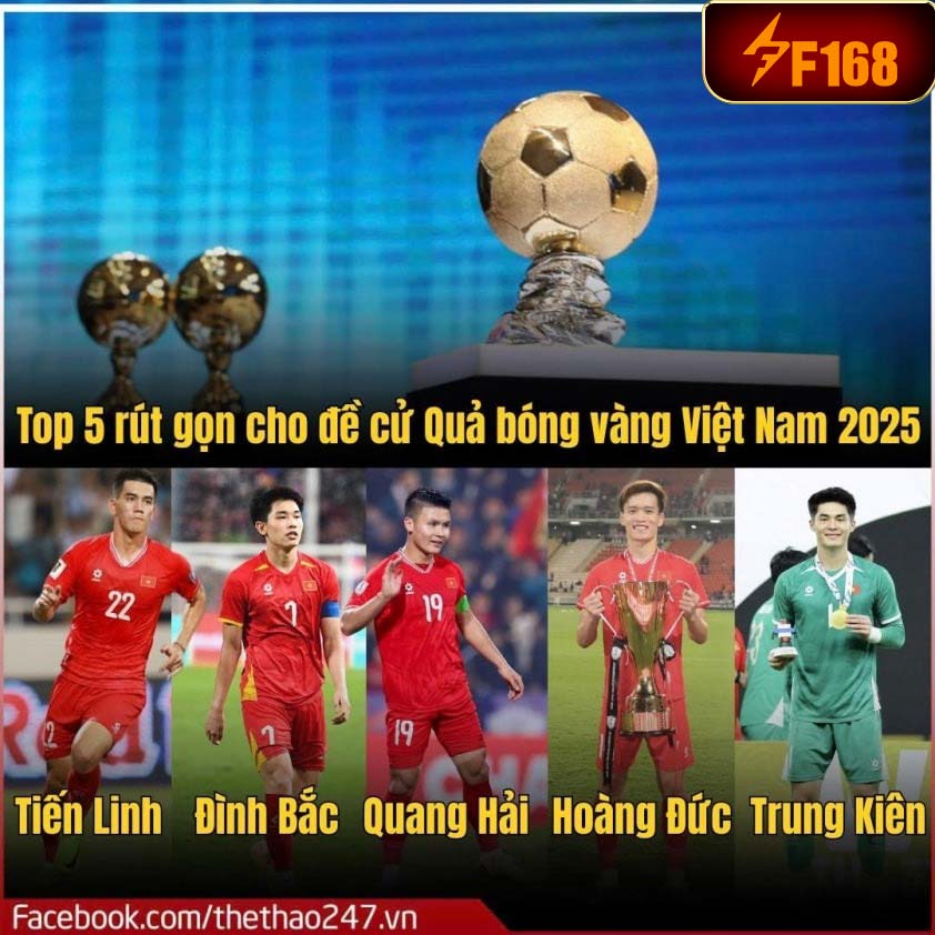 Đình Bắc lỡ hẹn lễ Quả bóng vàng Việt Nam 2025 vì cùng U23 Việt Nam sang Qatar 6 Đình Bắc lọt vào top 5 đề cử QBV Việt Nam 2025